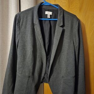 LOFT Charcoal Jacket